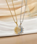 Collier Duo Soleil & Lune